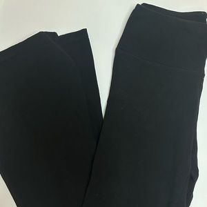 Hollister Flare Slit Leggings